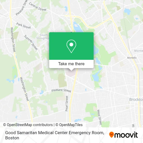 Good Samaritan Medical Center Emergency Room map