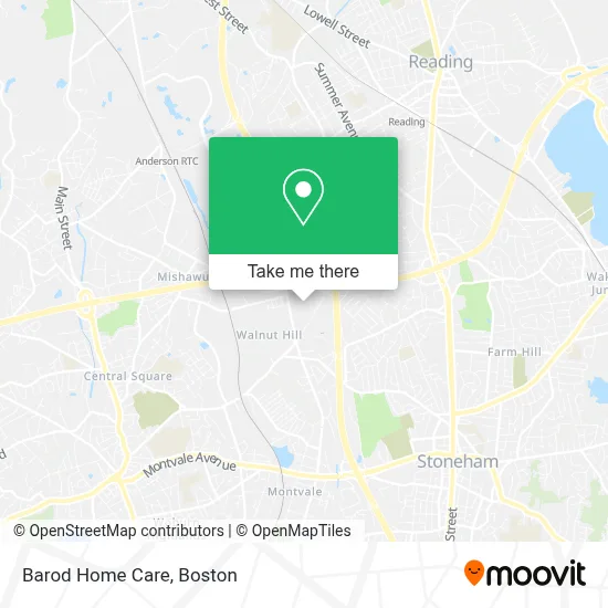 Barod Home Care map