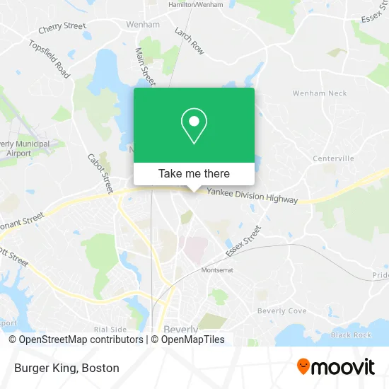 Burger King map