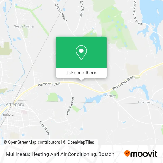 Mullineaux Heating And Air Conditioning map