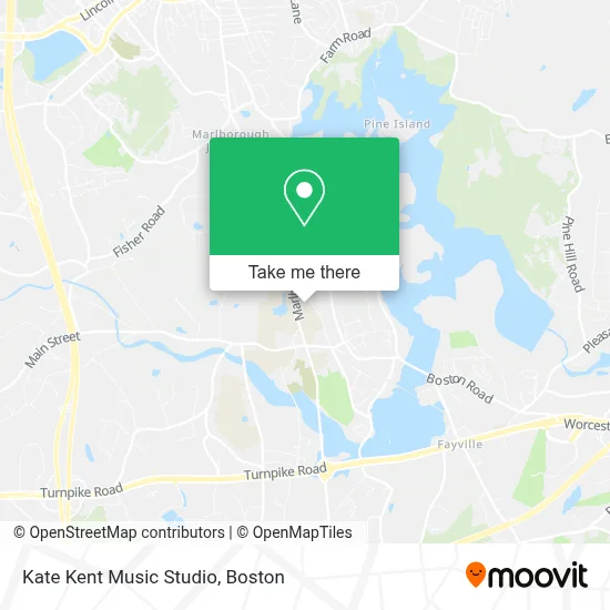 Kate Kent Music Studio map