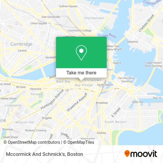 Mccormick And Schmick's map
