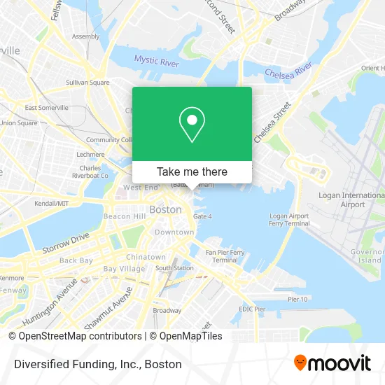 Diversified Funding, Inc. map