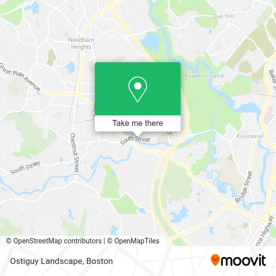 Ostiguy Landscape map