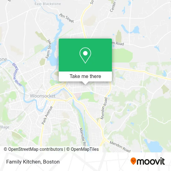 Family Kitchen map