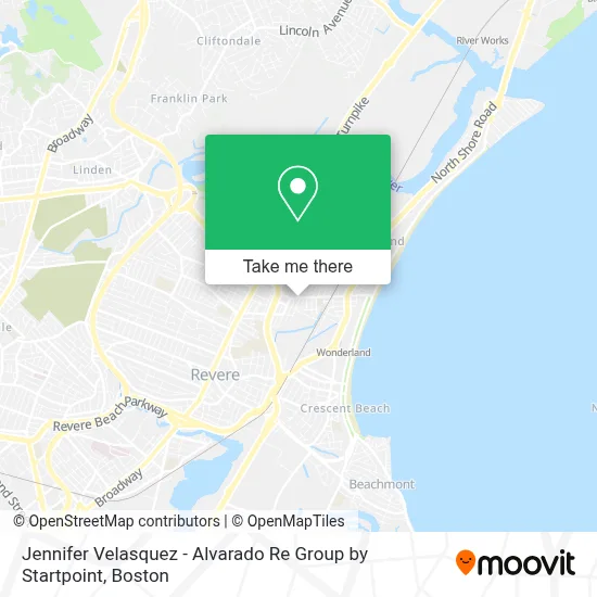 Jennifer Velasquez - Alvarado Re Group by Startpoint map