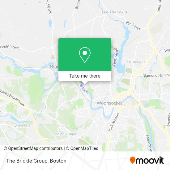 The Brickle Group map