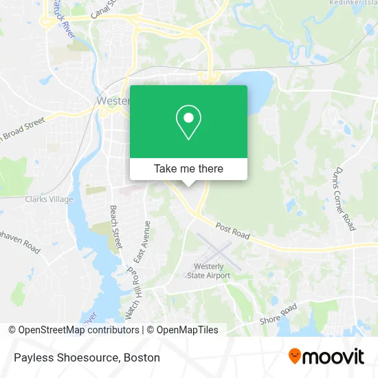 Payless Shoesource map