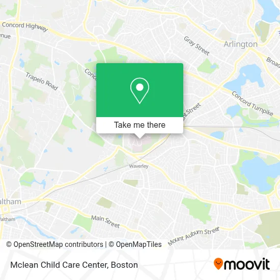 Mclean Child Care Center map