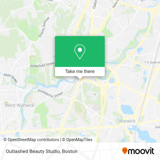 Outlashed Beauty Studio map