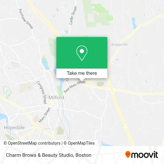 Charm Brows & Beauty Studio map