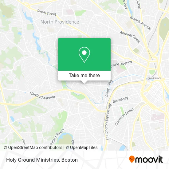 Holy Ground Ministries map