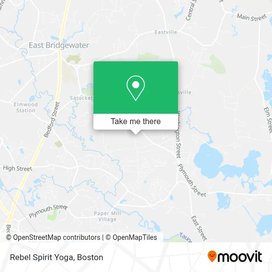 Rebel Spirit Yoga map