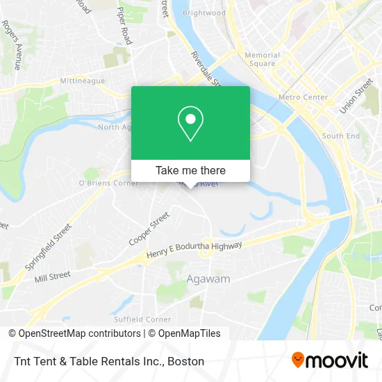 Tnt Tent & Table Rentals Inc. map