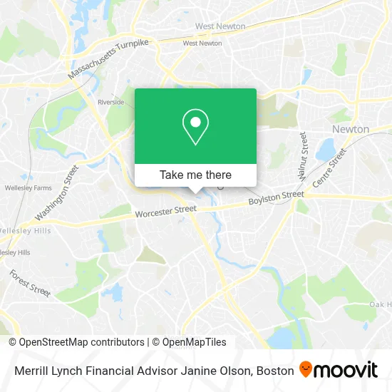 Merrill Lynch Financial Advisor Janine Olson map