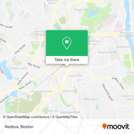 Redbox map