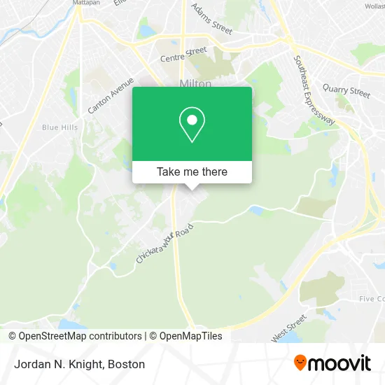 Jordan N. Knight map