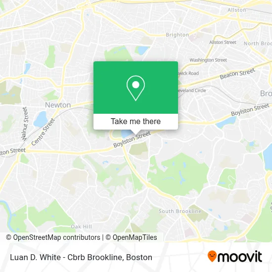 Luan D. White - Cbrb Brookline map