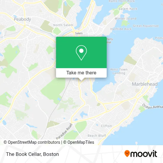 The Book Cellar map