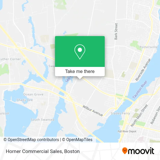 Horner Commercial Sales map