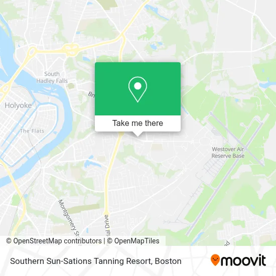 Southern Sun-Sations Tanning Resort map