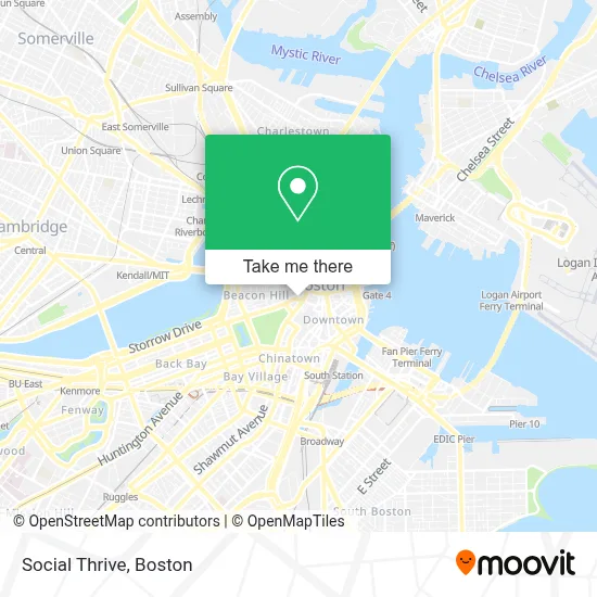 Social Thrive map