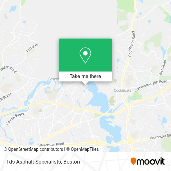Tds Asphalt Specialists map