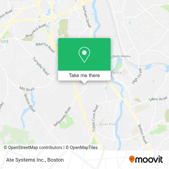 Ate Systems Inc. map