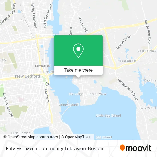 Fhtv Fairhaven Community Television map