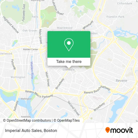 Imperial Auto Sales map