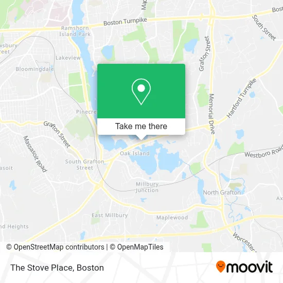The Stove Place map