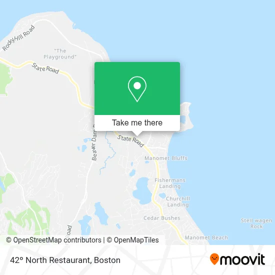 42º North Restaurant map