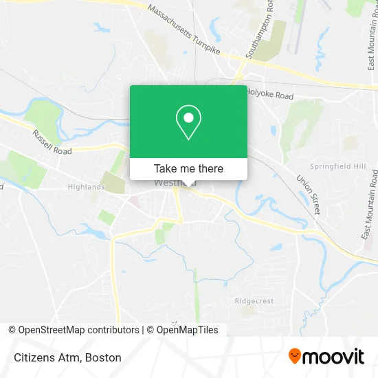 Citizens Atm map