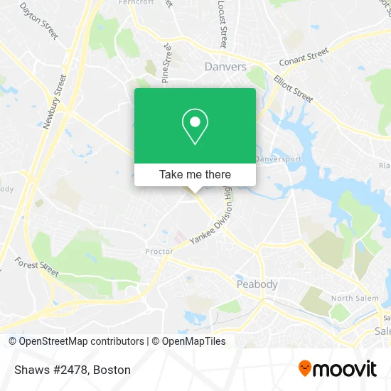 Shaws #2478 map
