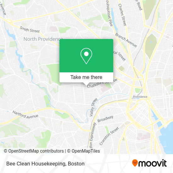 Bee Clean Housekeeping map