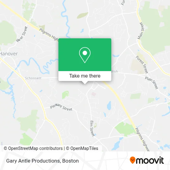 Gary Antle Productions map