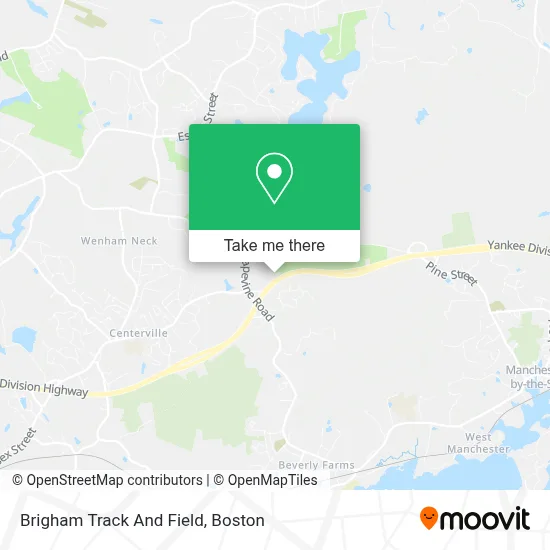Brigham Track And Field map