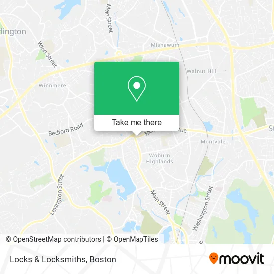 Locks & Locksmiths map
