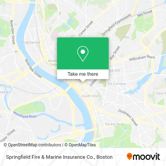 Springfield Fire & Marine Insurance Co. map