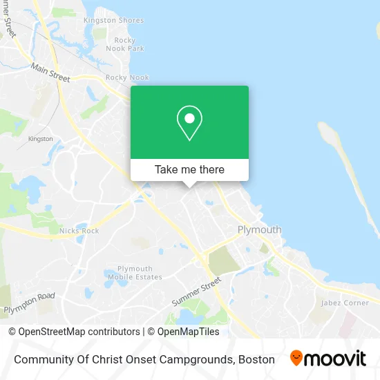 Community Of Christ Onset Campgrounds map