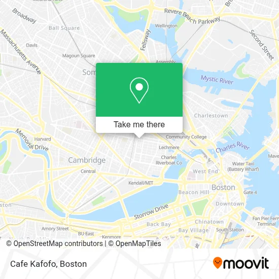 Cafe Kafofo map