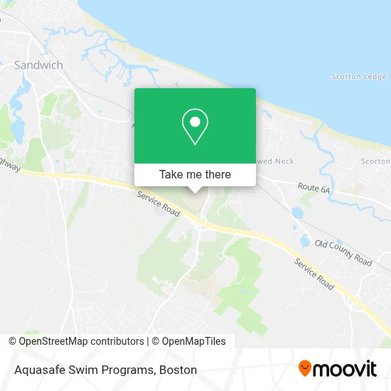 Aquasafe Swim Programs map