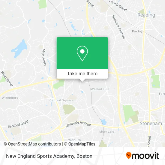 New England Sports Academy map