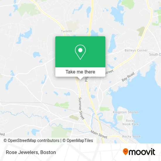 Rose Jewelers map