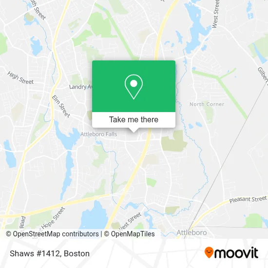 Shaws #1412 map