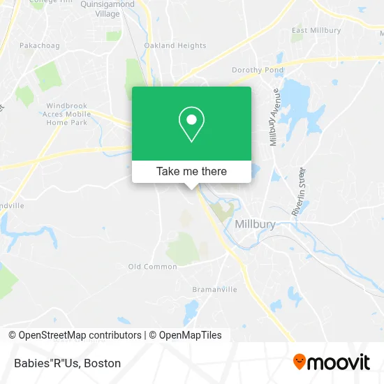 Babies"R"Us map