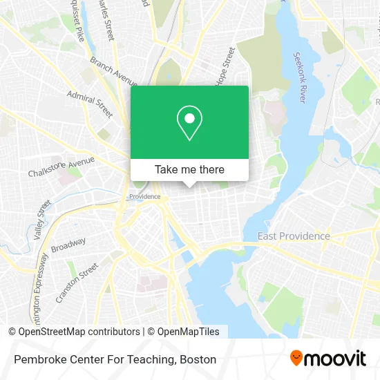 Pembroke Center For Teaching map