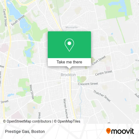 Prestige Gas map