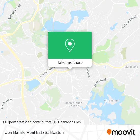 Jen Barrile Real Estate map