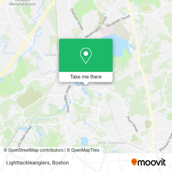 Lighttackleanglers map